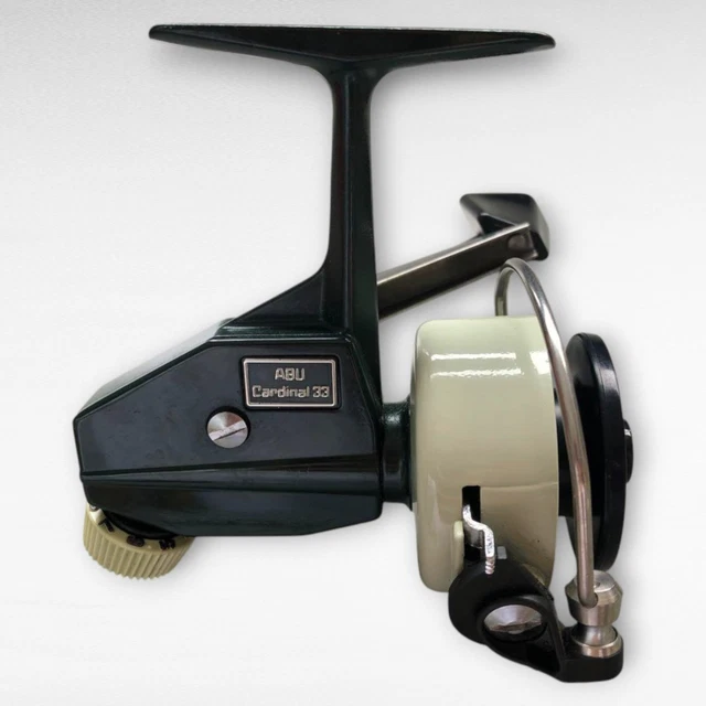 ABU GARCIA CARDINAL 33 Spin Reel Used Small Scratches Line
