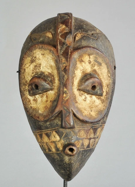 Rare initiation GOMA wood  mask Congo DRC Bembe African Tribal Art 1110 2
