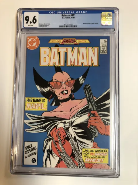 Batman (1986) # 401 (CGC 9.6 WP)  John Byrne Cover