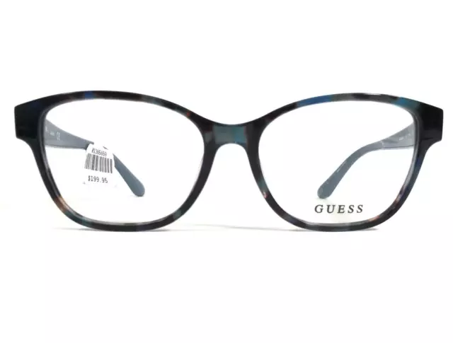 GUESS EYEGLASSES FRAMES GU2854 S 092 Brown Blue Tortoise Square 53 16 140 90.06 PicClick AU