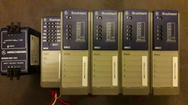 Hirschmann mm2-4tx1 et mm22 Switch