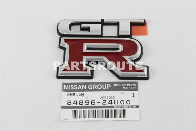 OEM Skyline R33 GTR Trunk Emblem, Performance OEM and Aftermarket