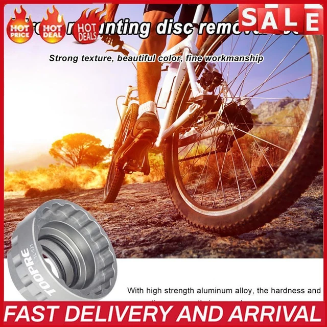 Bike Direct Mount Chainring Lock Ring Tool for M7100 M8100 M9100 (Titanium)