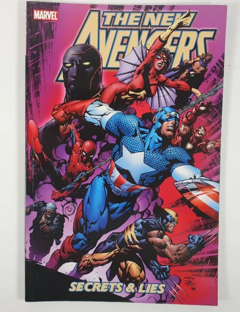 New Avengers Secrets & Lies Graphic Novel Marvel Comics Vol 3 Paperback