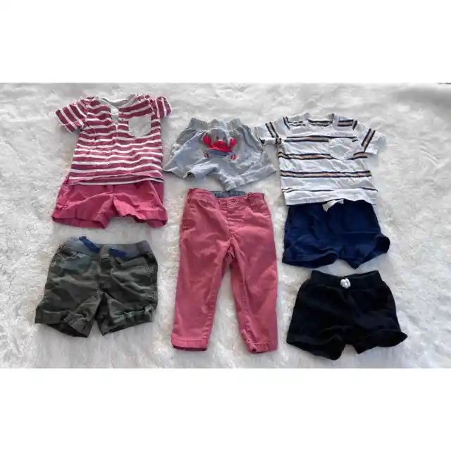 Carter’s Baby Boy Clothing Bundle Size 12 Months