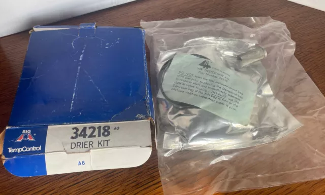 New Four Seasons A/C Receiver Drier / Desiccant Element 34218 Big A