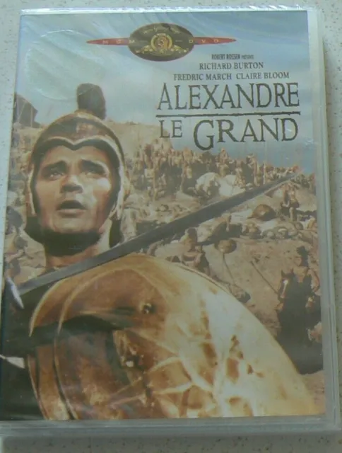 Dvd Neuf Scelle - Alexandre Le Grand Robert Rossen - R. Burton, F.march, C.bloom