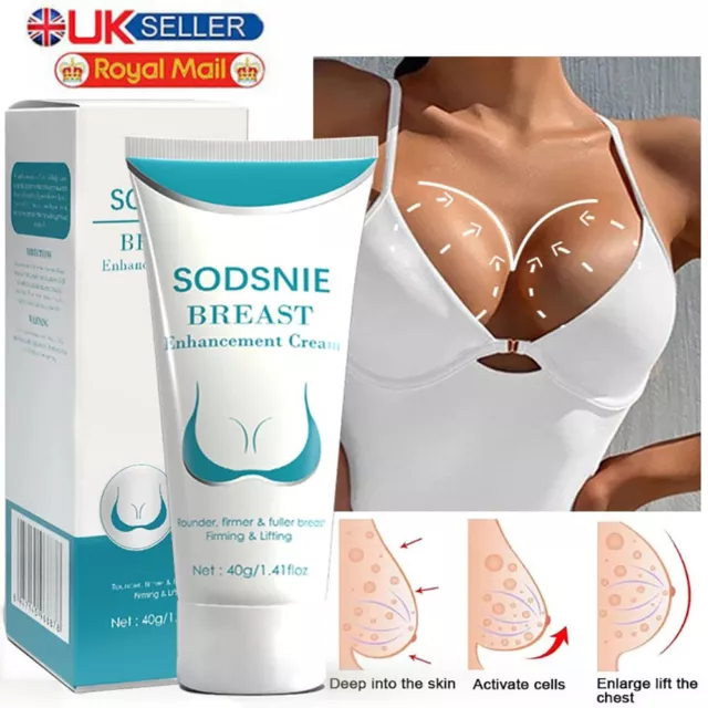 2X Breast Firming Cream Natural Plant Plump Tone Boobs Enlargement