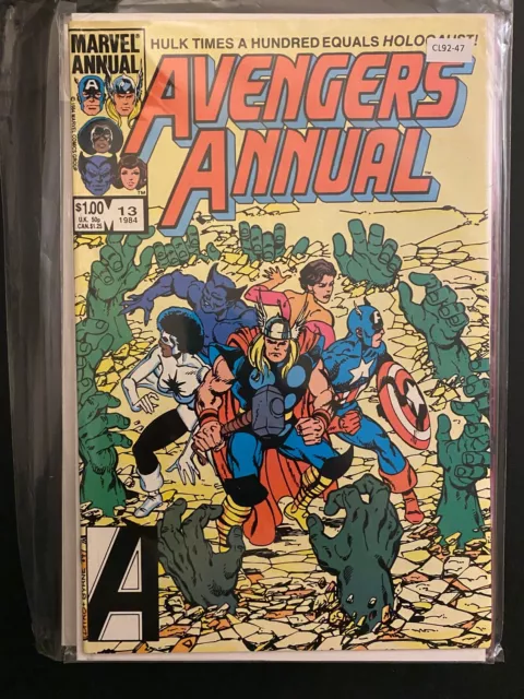 Avengers vol.1 Annual #13 1984 High Grade 9.4 Marvel Comic Book CL92-47