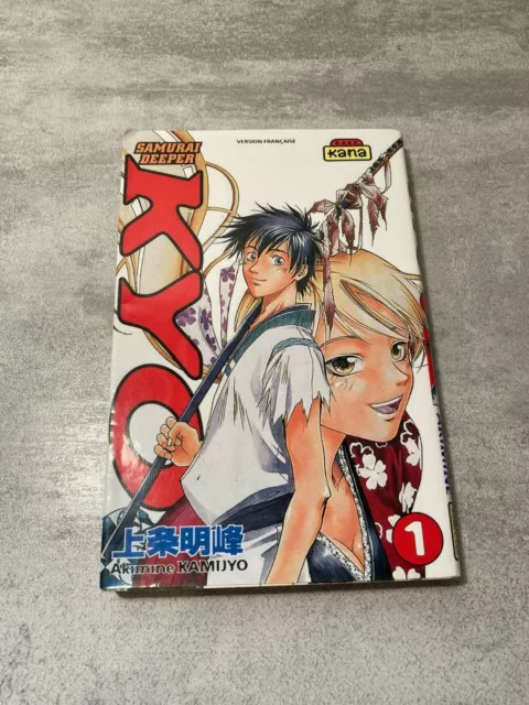 MANGA KYO Samurai Deeper 1 DARK KANA FRANCAIS LIVRE