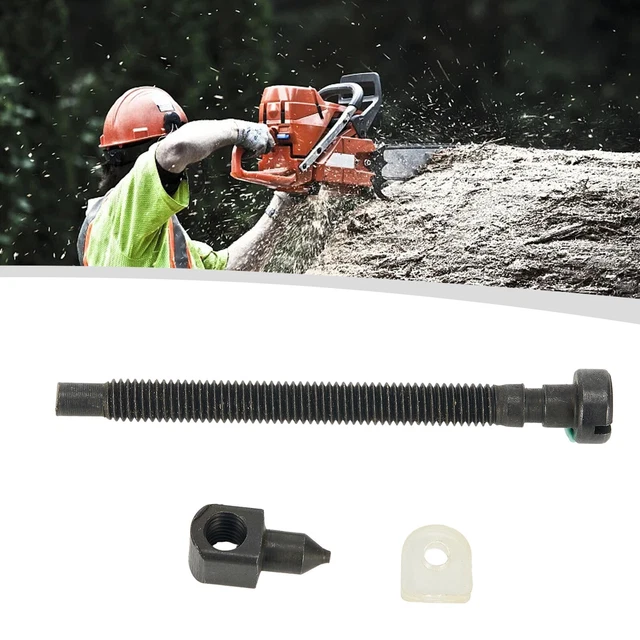 2 Set Viti Di Tensione Per Motosega | Vite Di Regolazione Catena Ricambio Per Modelli 4500, 5200, 5800, 45CC, 52CC, 58CC - 2