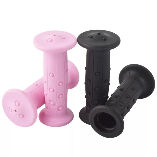 Premium Rubber Handle Bar Grips 18mm Suitable for BTWIN Kids Bike 14 16inches