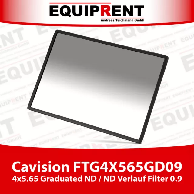 Cavision FTG4X565GD09 4x5.65 Histoire Graduated ND 0.9 Filtre pour Mat Box EQA71