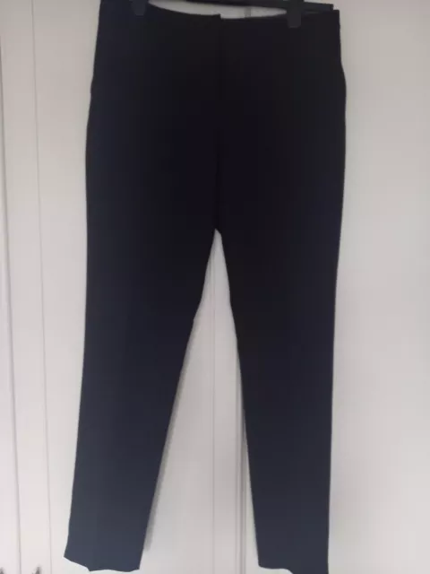 Ladies New Look Smart Black Trousers.  12