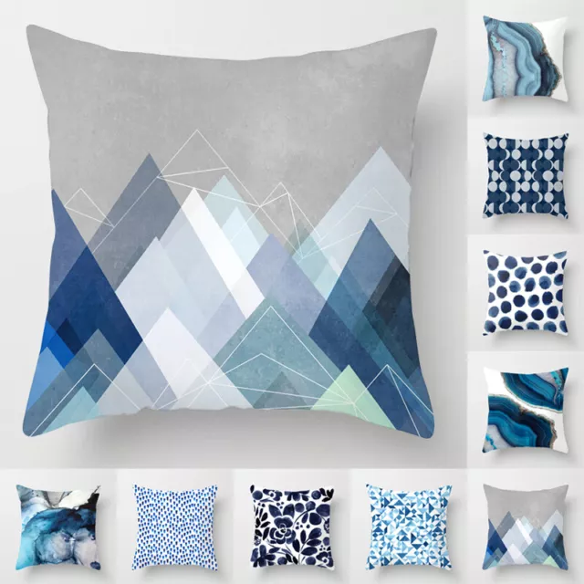 Geometric Pillow Case Throw Cushion Cover Pillowcase Sofa Bedroom Home Decor