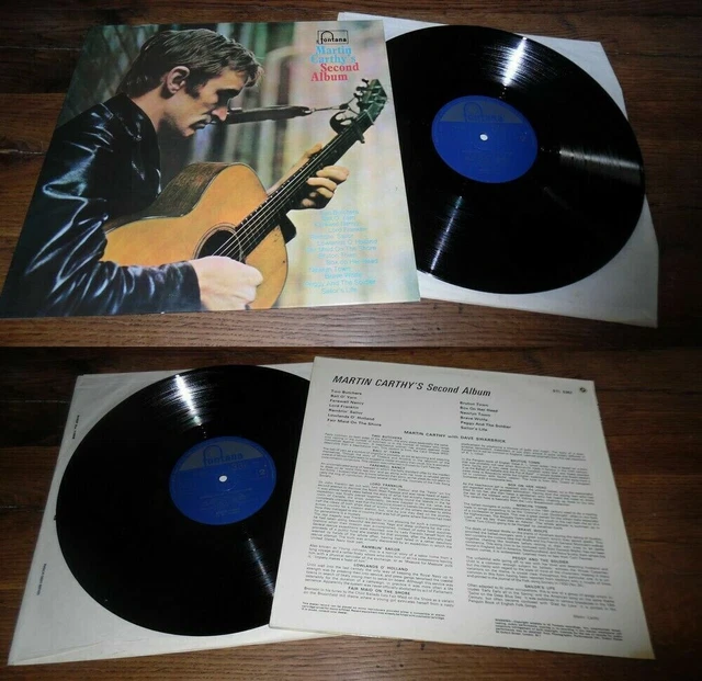 Martin Carthy – Martin Carthy's Second Album LP ORG UK Fontana 66' Folk Rock