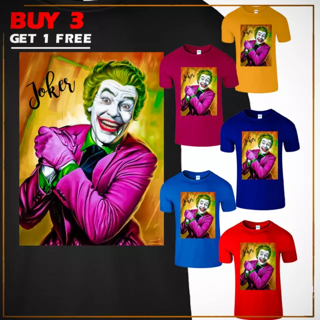 Joker Funny Halloween Men Novelty Short Sleeve T Shirt Sarcastic Christmas Gift