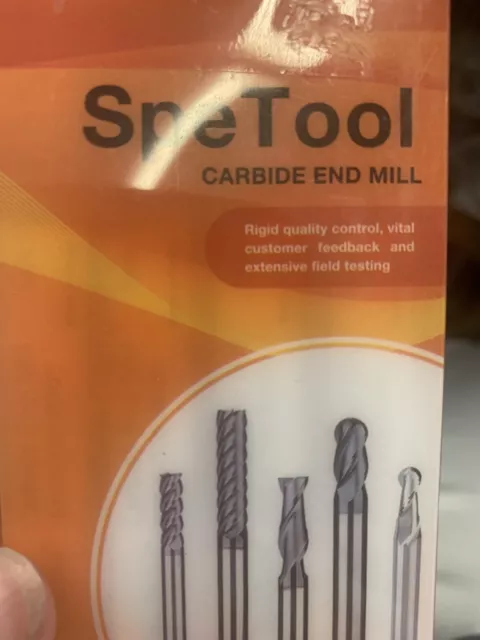 Spetool Cambridge End Mill 1/8 x 5 pieces