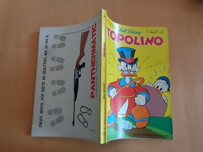 Topolino N° 741 Originale Mondadori Disney Ottimo 1970 Bollini E Cedola