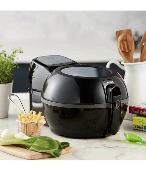 TEFAL ACTIFRY GENIUS Plus Health Air Fryer Black RRp £219 EUR 74,94
