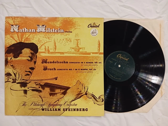 Milstein / Mendelssohn / Bruch / Violin Concertos / French Capitol / 1954