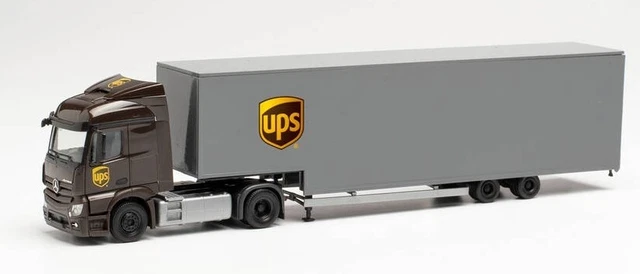 HERPA - Camion avec remorque frigo WIRTZ - MERCEDES-BENZ Actros 4x2 - 1/87