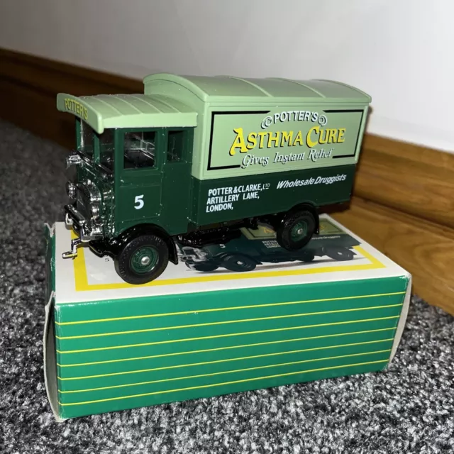 New Corgi Classics Aec 508 5 Ton Cabover Asthma Cure Potters & Clarke Ltd