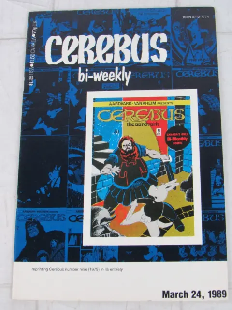 Cerebus Bi-Weekly #9 Mar. 1989 Aardvark-Vanaheim