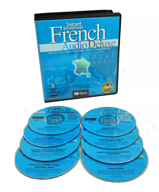 8 CD de audio Learn to Speak Français (Salut, Au revoir, Oui, Non, Dormir)