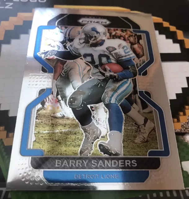 2021 Panini PRIZM Football - BARRY SANDERS - (Detroit Lions) #155