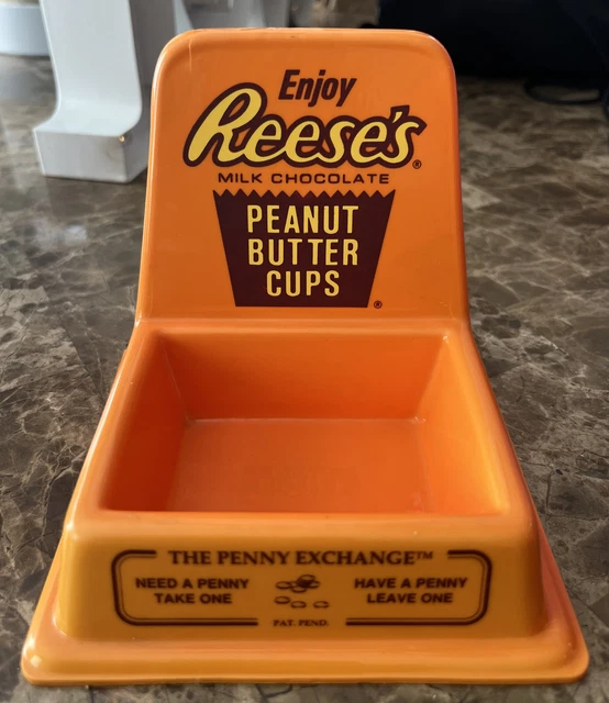 Reese’s Peanut Putter Cups The Penny Exchange Plastic Tray Counter  Advertising