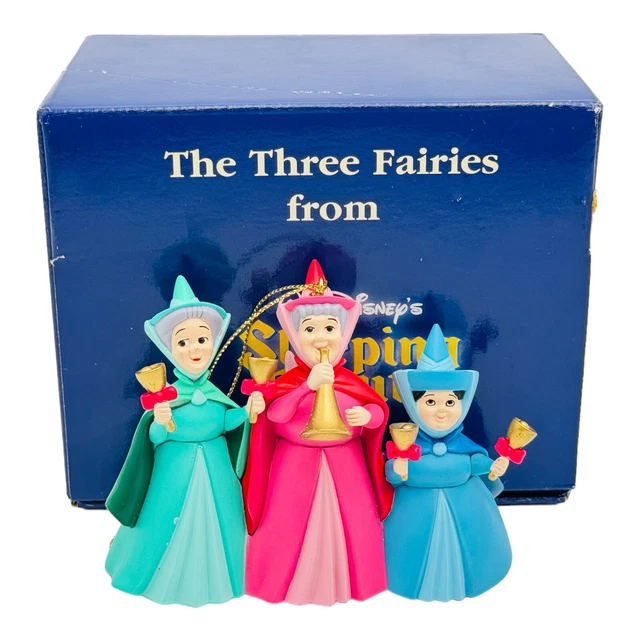 THE THREE FAIRIES Sleeping Beauty Grolier President's Edition Ornament ...