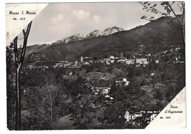 Biella-MOSSO S.MARIA ROCCA D'ARGIMONIO-viaggiata 1942 con BOLLI  CENSURA