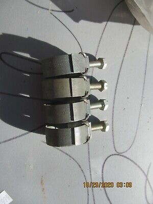 Wittek  Tower Clamps 1 3/16 NOS Ford Torino 4ea Dated 4/73 Mustang Bronco 73 74