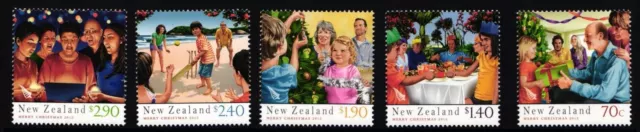 Neuseeland 3065-3069 postfrisch Weihnachten #II035