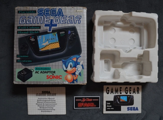 Boîte console Sega Master System 2 Sonic + cartons intérieurs