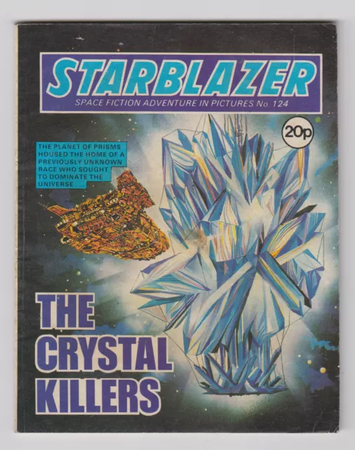 STARBLAZER No.124 - Vintage British comic - D C Thomson 1984