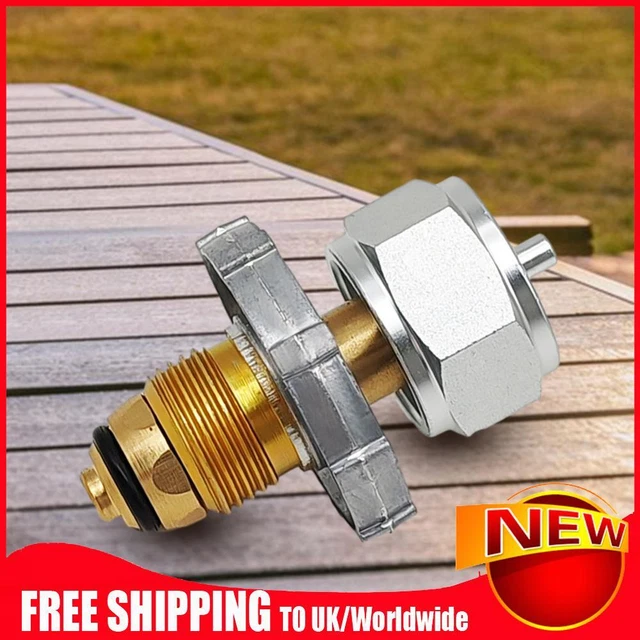 2 Adattatori Per Cartucce Gas Propano - Per Fornelli Da Campeggio, Con Sicurezza Chiusura Automatica - Foto 13