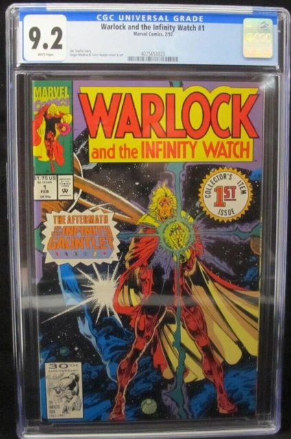 Warlock And The Infinity Watch #1 CGC 9.2 Marvel 1st Issue