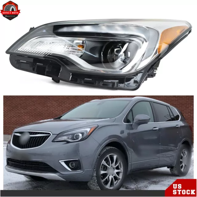 Headlight Assembly Headlamp Driver Side LH For Buick Envision 2016 2017 2018