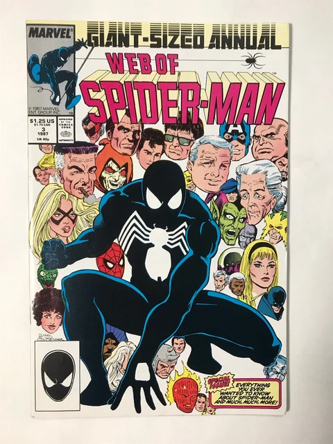 Web of Spiderman 3 (1987 Marvel) Giant Sized Annual