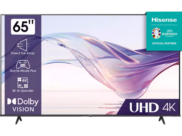 HISENSE 65A6K LED TV (Flat, 65 Zoll / 164 cm, UHD 4K, SMART TV)