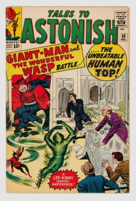 Tales to Astonish #50 VFN- 7.5 First Human Top