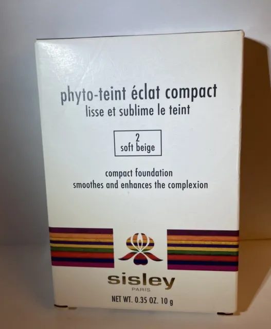 Sisley Phyto-teint eclat Compact foundation ~2 Soft Beige