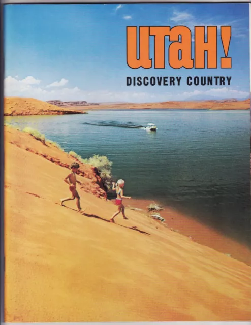 1970's Utah Discovery Country Promotional Tourism Booklet