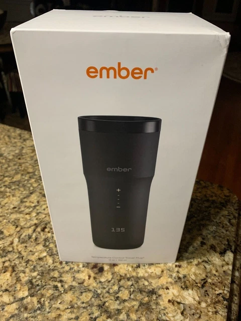 Ember Control Smart Travel Mug 2 - 12oz Black - App Controlled Heated Coffee Cup 2
