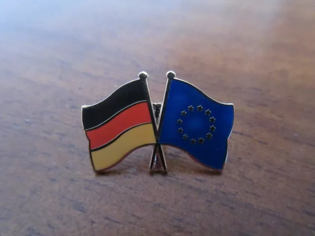 Pin Flaggen Europa Deutschland EU flag European Union Germany