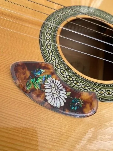 1x Acoustic Ukulele deluxe 2mm scratchplate mini guitar pickguard custom flower
