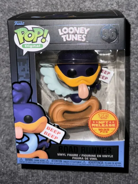 Funko Pop! Digital Exclusive Looney Tunes Road Runner #96 Legendary LE 1635