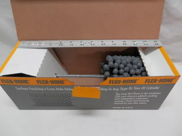 (1) NEW  4-1/8" 180 grit Flexible Cylinder Hone Bore Diameter Ball Flex Engine
